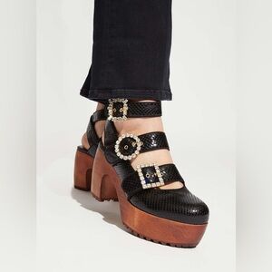 Autumn Adeigbo Triple Strap Clogs